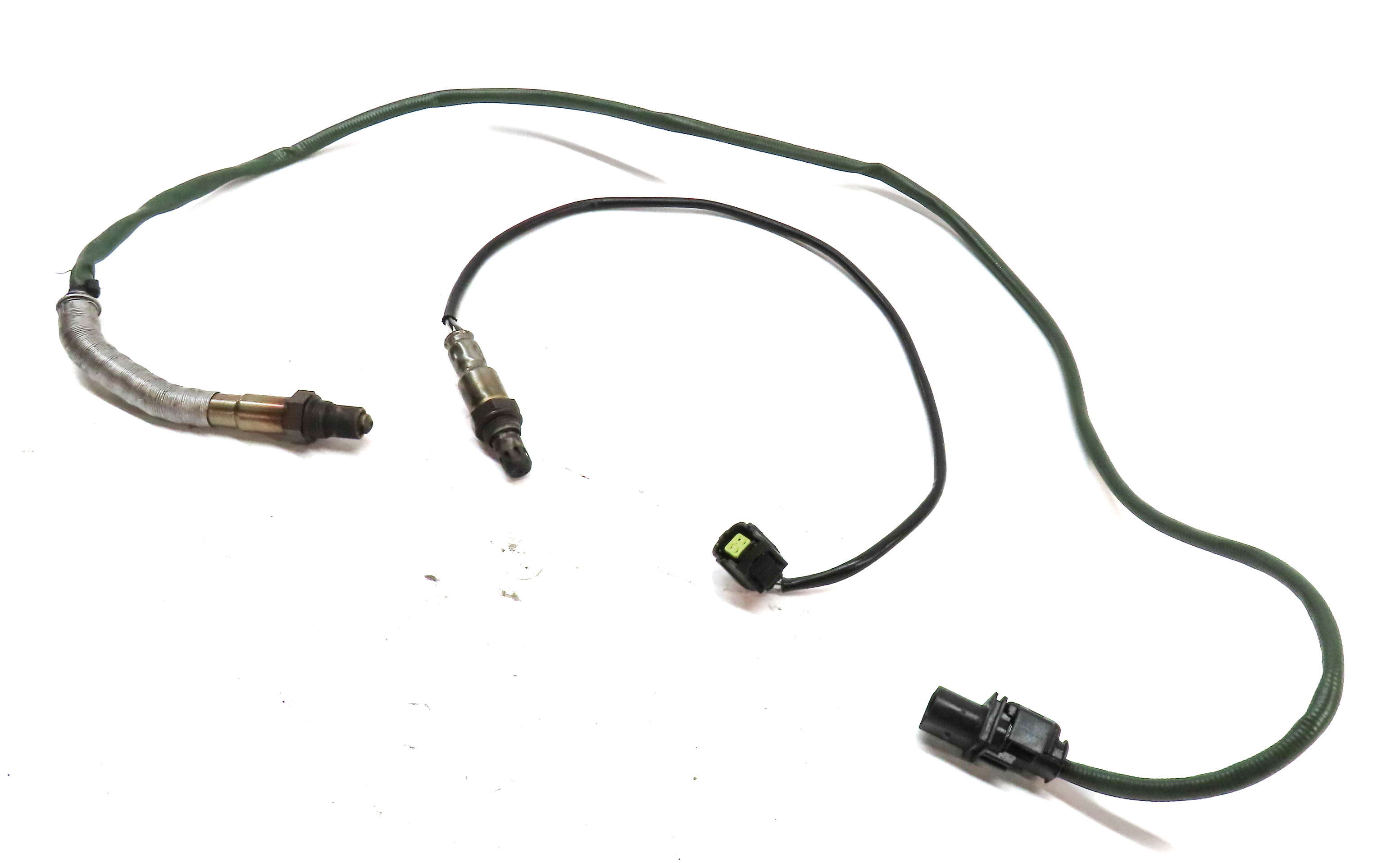 13 MERCEDES C250 (W204) 1.8L (271.80) ENGINE OXYGEN O2 LAMBDA PROBE SENSOR SET/2 — exact item pictured
